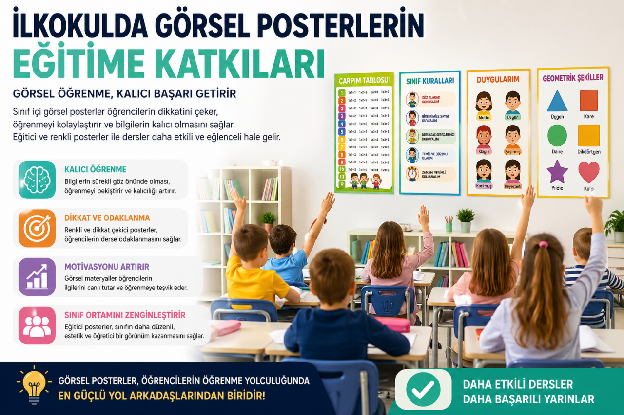 İlkokul Görsel Posterlerin Eğitime Katkısı