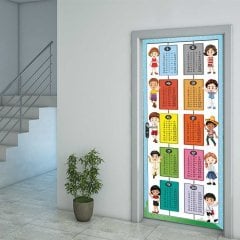 Çarpım Tablosu Kapı Giydirme
