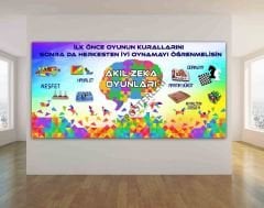 Akıl Zeka Oyunları Okul Posteri
