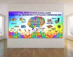 Akıl Zeka Oyunları Okul Posteri