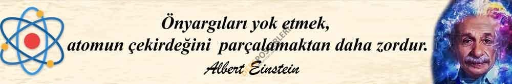 Albert Einstein Kiriş Yazısı