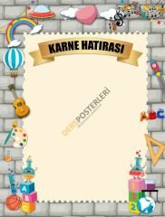 Karne Hatırası Okul Posteri