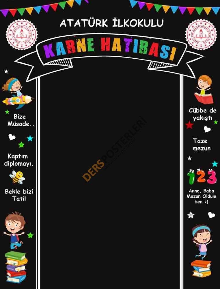 Karne Hatırası Okul Posteri