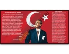 Atatürk Köşesi Okul Posteri