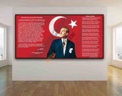 Atatürk Köşesi Okul Posteri