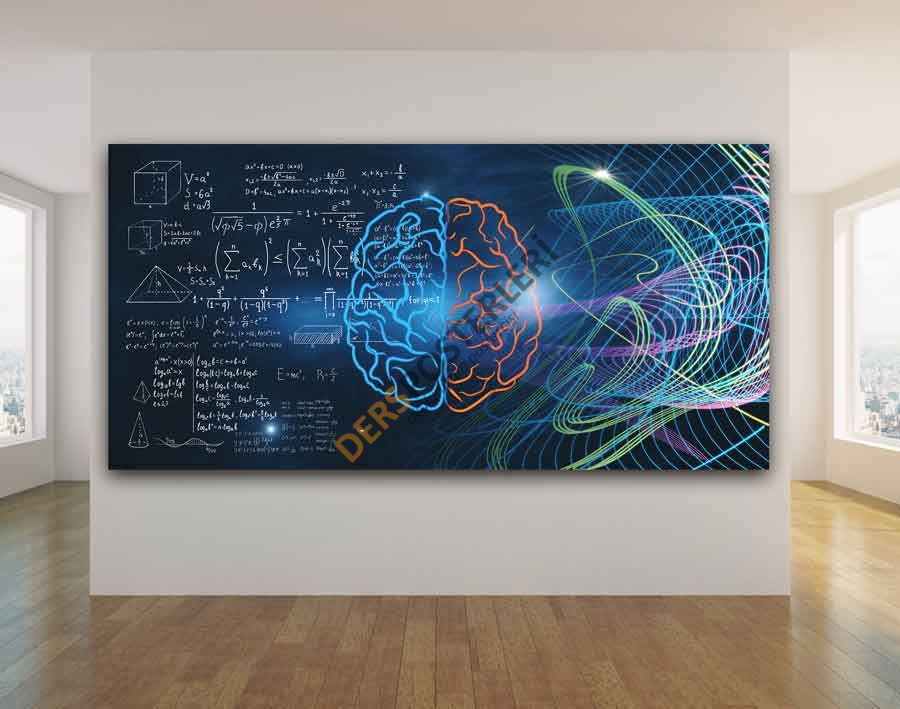 Matematik Formülleri Okul Posteri