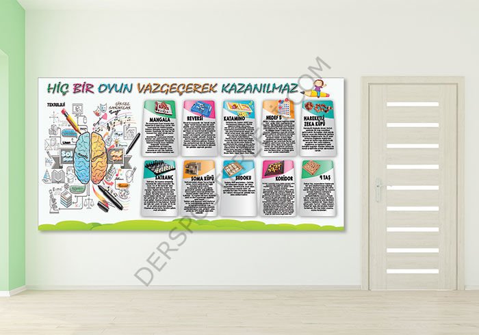 Akıl Zeka Oyunları Duvar Görseli
