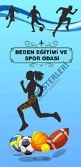 Beden Eğitimi ve Spor Odası Kapı Giydirme