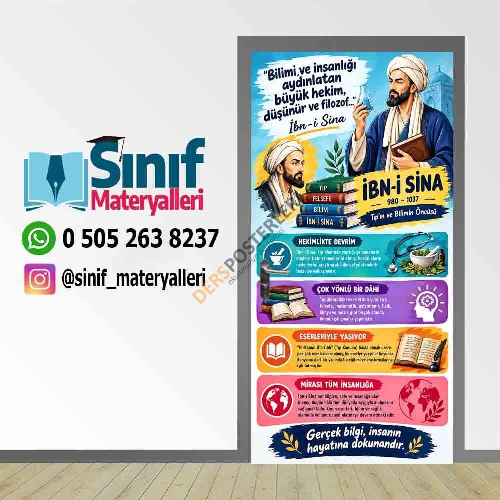 İbni Sina Okul Kapı Giydirme
