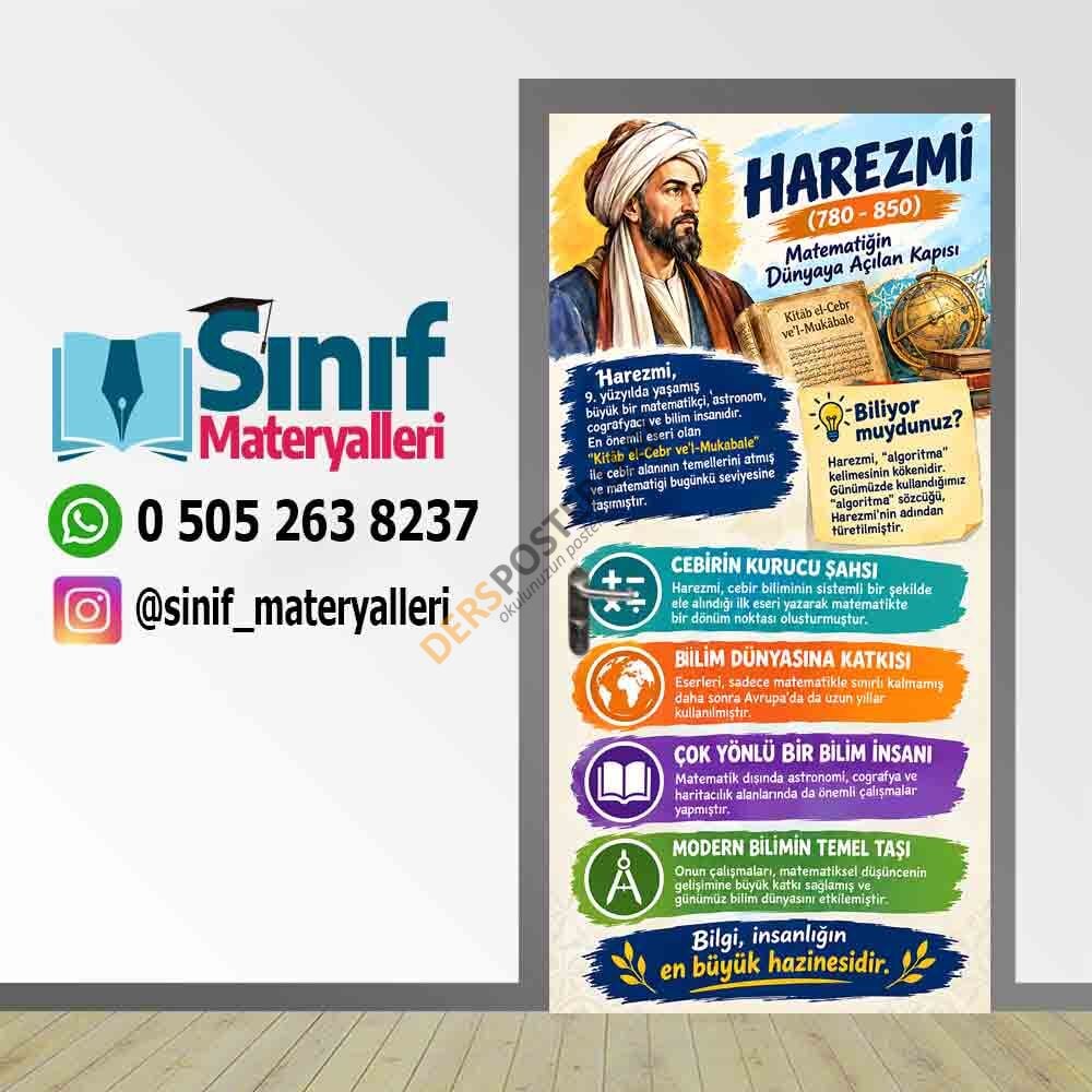 Harezmi Okul Kapı Giydirme