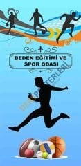 Beden Eğitimi ve Spor Odası Kapı Giydirme