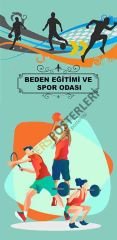 Beden Eğitimi ve Spor Odası Kapı Giydirme