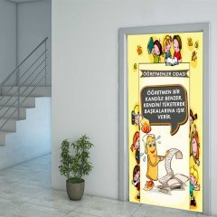 Öğretmenler Odası Kapı Giydirme