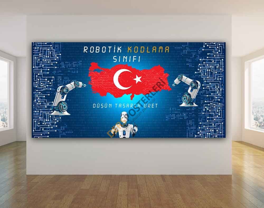 Robotik Kodlama Okul Posteri 10