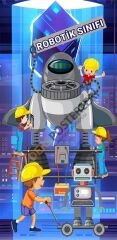 Robotik Sınıfı Kapı Giydirme