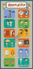 İngilizce Opposite Okul Kapı Giydirme