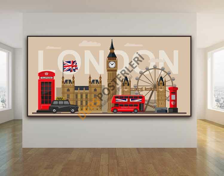 London Okul Posteri
