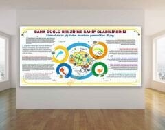 Daha Güçlü Bir Zihin İçin Okul Posteri