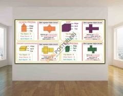 Prizmalar ve Açılımları Okul Posteri