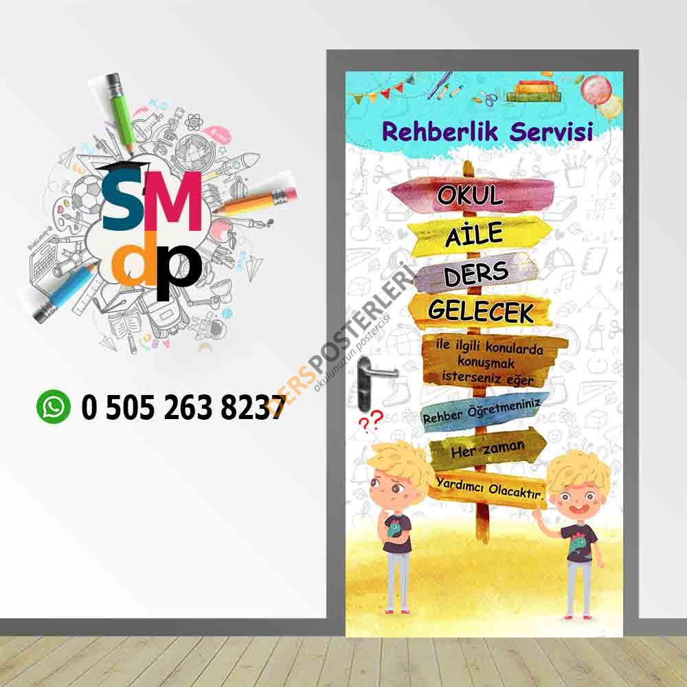 Rehberlik Servisi Kapı Giydirmesi