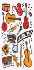 Müzik Sınıfı Kapı Giydirme