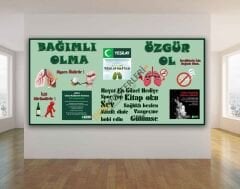 Yeşilay Haftası Okul Panosu Okul Posteri