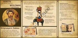 Bilgisayarın Mucidi El Cezeri Okul Posteri