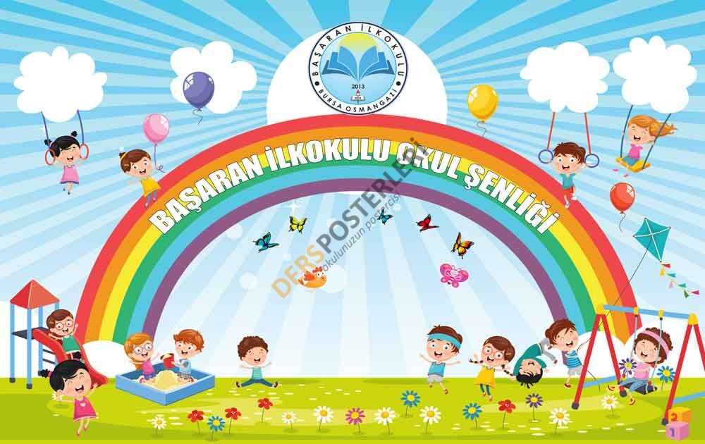 Okul Şenliği Hatıra Köşesi Okul Posteri