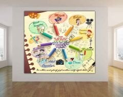 Sanat Sokağı Okul Posteri