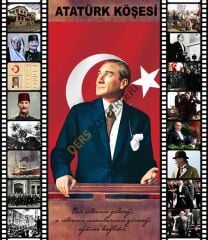 Atatürk Köşesi Okul Posteri