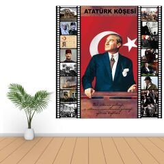 Atatürk Köşesi Okul Posteri