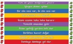 Atasözleri Merdiven Yazıları