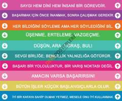 Rehberlik Merdiven Yazıları