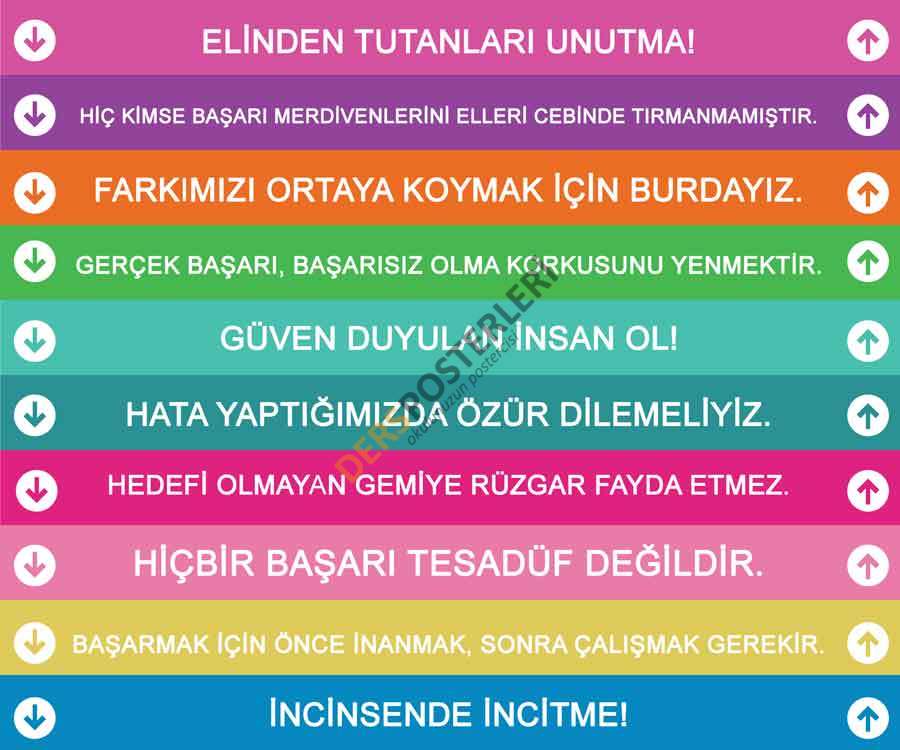 Rehberlik Merdiven Yazıları