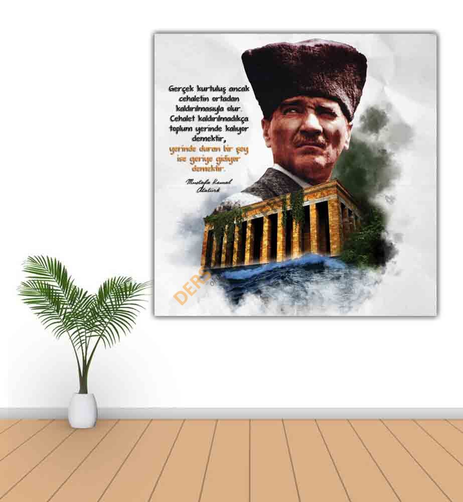 Atatürk Okul Posteri