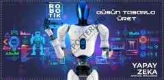 Robotik Kodlama Yapay Zeka Okul Posteri