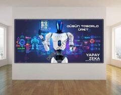 Robotik Kodlama Yapay Zeka Okul Posteri