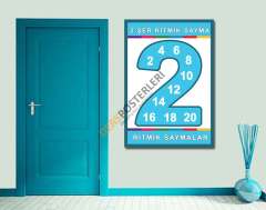 Ritmik Sayma İlkokul Posteri
