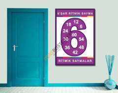 Ritmik Sayma İlkokul Posteri