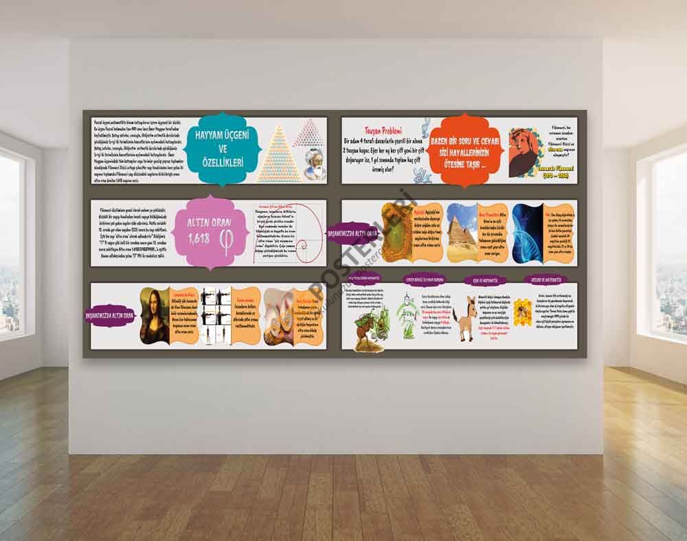 Doğadaki Matematik Okul Posteri