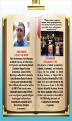 İngilizce Türkçe Türk Büyükleri Aziz Sancar Ders afişi Poster