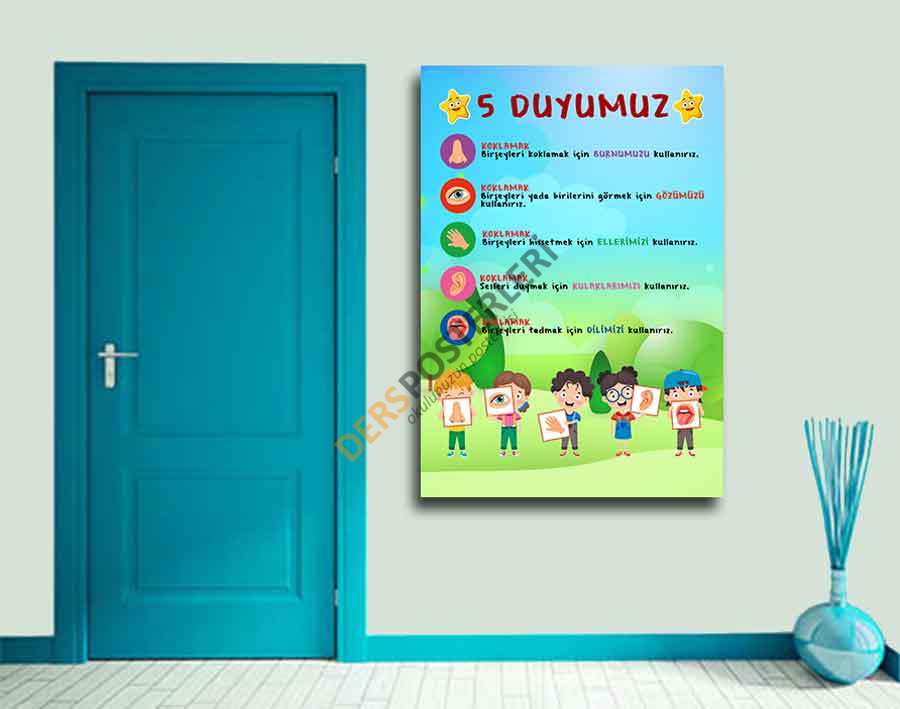 5 Duyumuz Okul Posteri