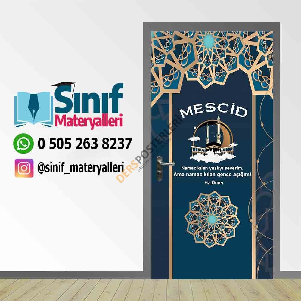 Okul Mescit Kapı Giydirmesi