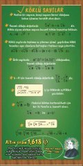 Matematik Köklü Sayılar Kapı Giydirme