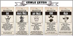 Cümle Çetesi Okul Posteri