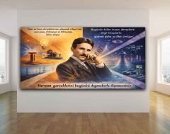 Nikola Tesla Okul Posteri