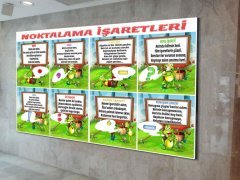 Noktalama İşaretleri Okul Posteri