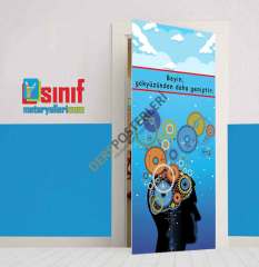 Beyin Okul Kapı Giydirme Laminasyon Olmasın