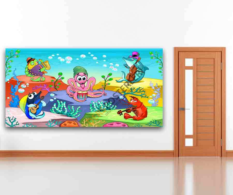 Anaokulu Okul Posteri