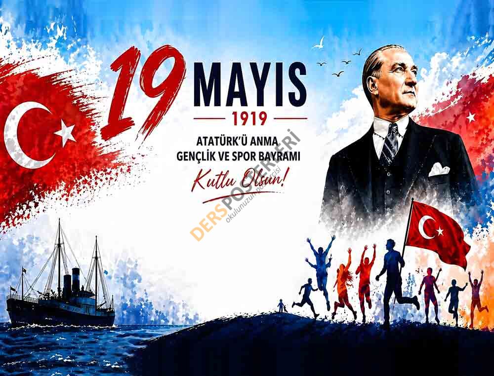 19 Mayıs Hatıra Afiş Brandası